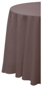 КАКАО ГАБАРДИНОВАЯ скатерть круглая Рондо #513