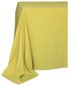 ГОРЧИЧНАЯ ГАБАРДИНОВАЯ скатерть прямоугольная Рондо #509