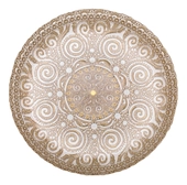 Тарелка АМАТО подстановочная ЗОЛОТАЯ