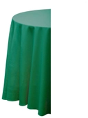 Бесшовная ТЕМНО-ЗЕЛЕНАЯ ГАБАРДИНОВАЯ Скатерть круглая Тенор #610