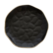 Тарелка КОРЕЛЛИ ЧЕРНАЯ закусочная 20,5 см