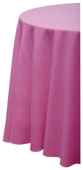 ПЫЛЬНО-РОЗОВАЯ ГАБАРДИНОВАЯ скатерть круглая Рондо #516