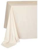 СВЕТЛО-БЕЖЕВАЯ ГАБАРДИНОВАЯ скатерть прямоугольная Рондо  #526