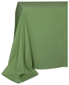 ОЛИВКОВАЯ ГАБАРДИНОВАЯ скатерть прямоугольная Рондо #521