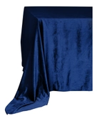 СИНЯЯ БАРХАТНАЯ скатерть прямоугольная Альт #420