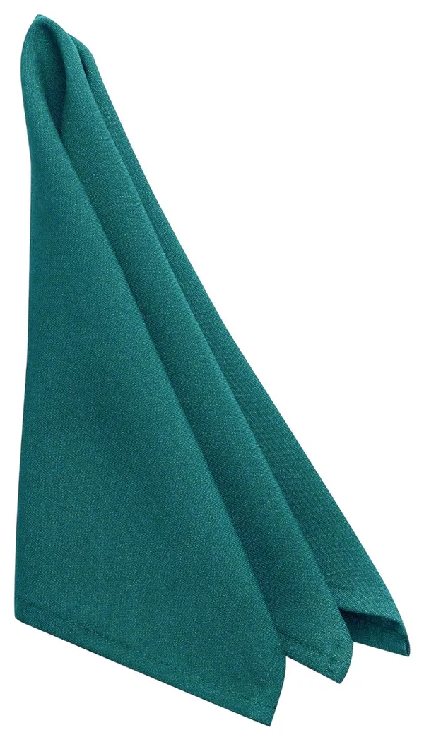 Габардиновая салфетка Рондо изумрудного оттенка — глубина цвета и мягкая текстура.