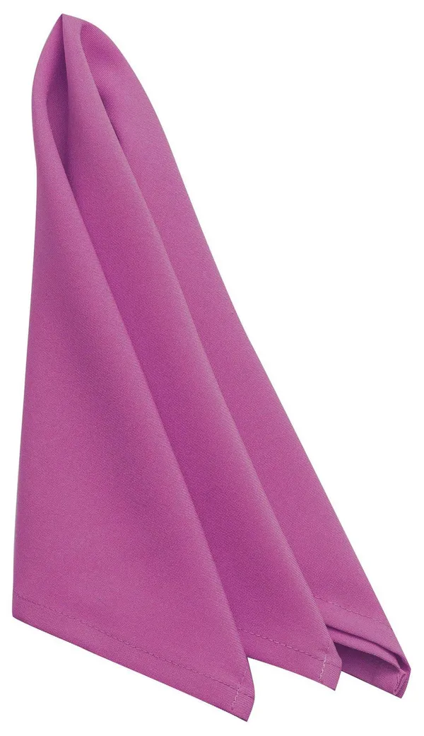 Салфетка Рондо маджента из габардина — яркий тренд сезона, идеальна для фотогеничных мероприятий.