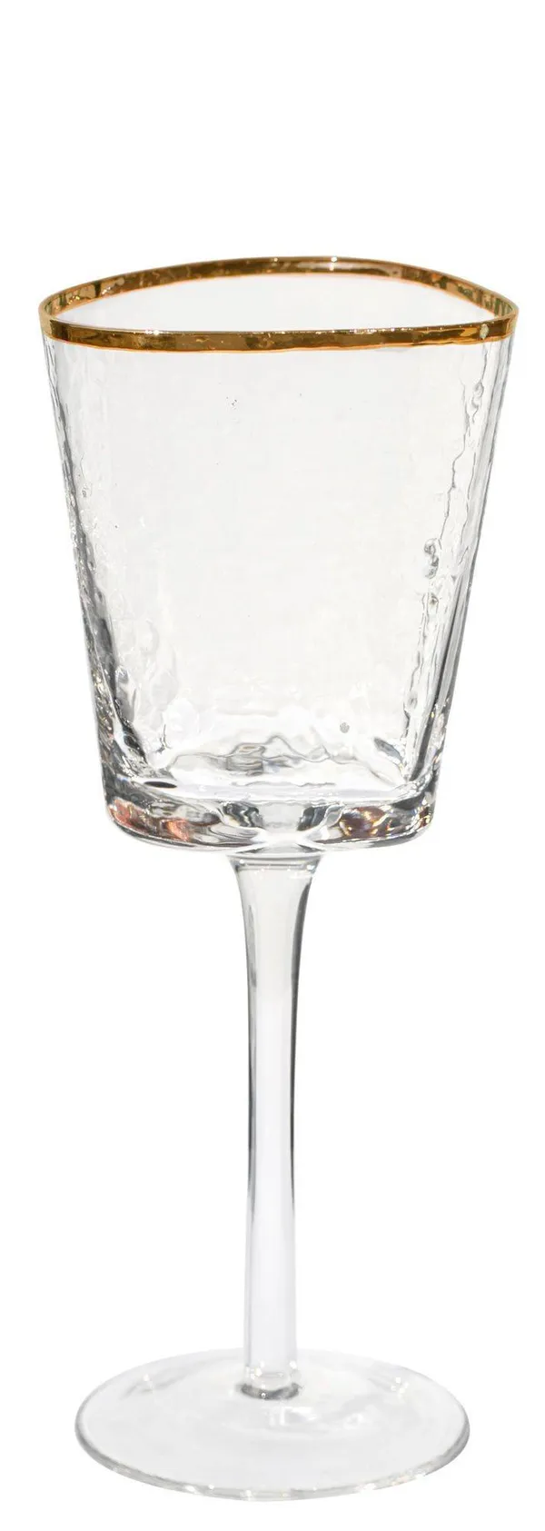 ЭВАНС бокал 300 мл прозрачный с ЗОЛОТЫМ кантом