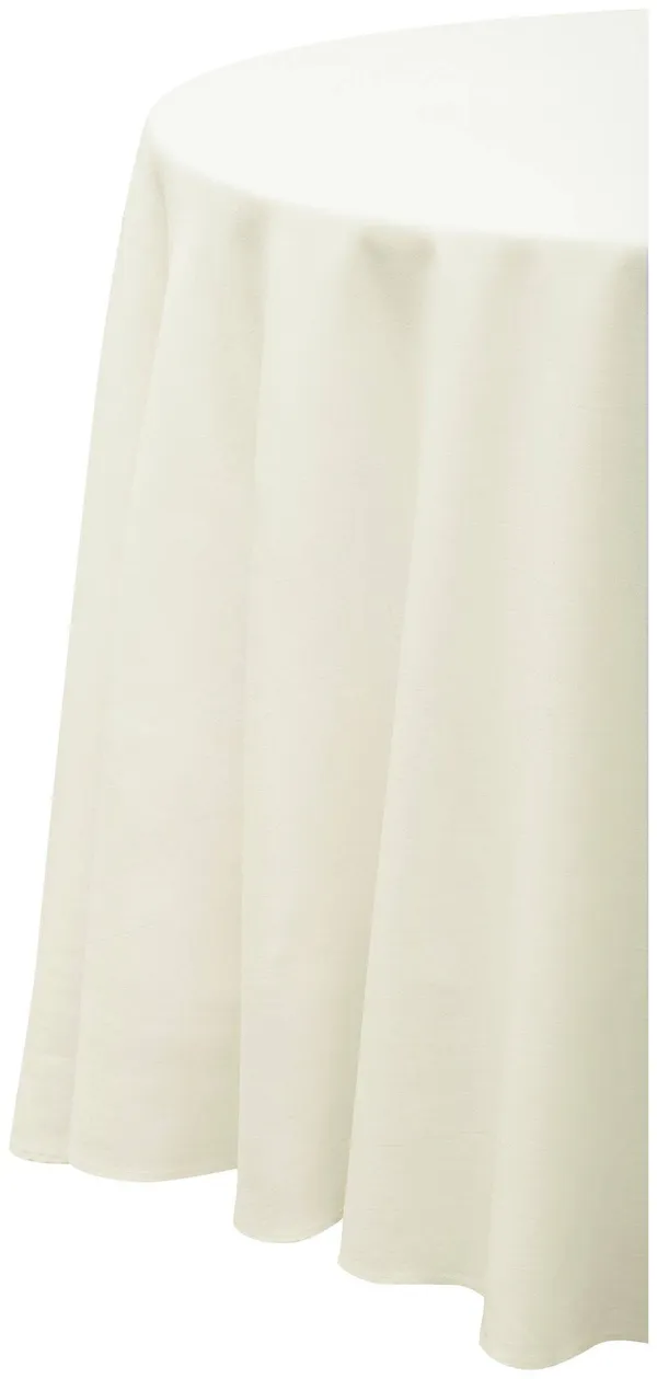 Скатерть круглая габардиновая АЙВОРИ Рондо #502
