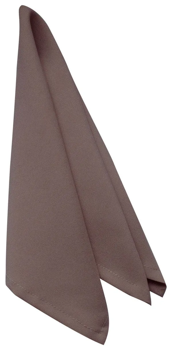 Салфетка Рондо какао — уютный цвет, плотный габардин и лучшая цена аренды текстиля.