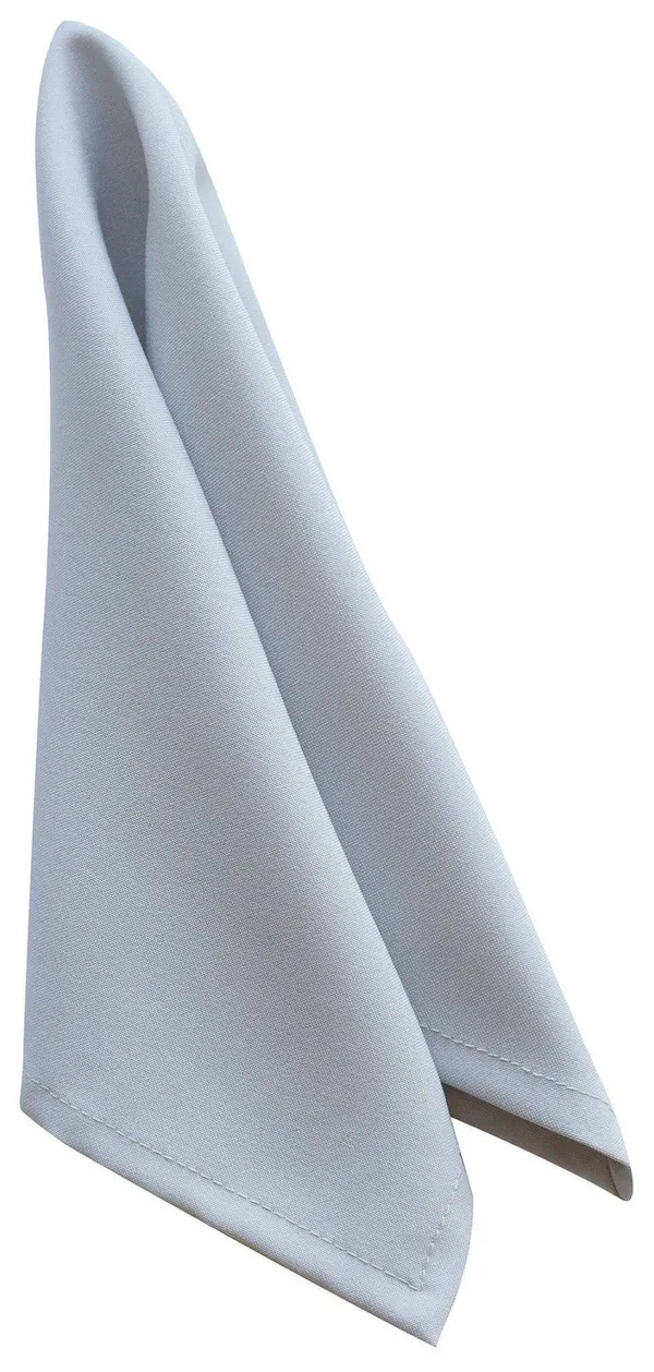 Серая салфетка Рондо из габардина — современный цвет, плотная фактура, аренда по выгодной цене.