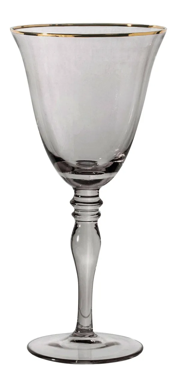 Бокал прозрачный серый КИЛИАН 300 мл