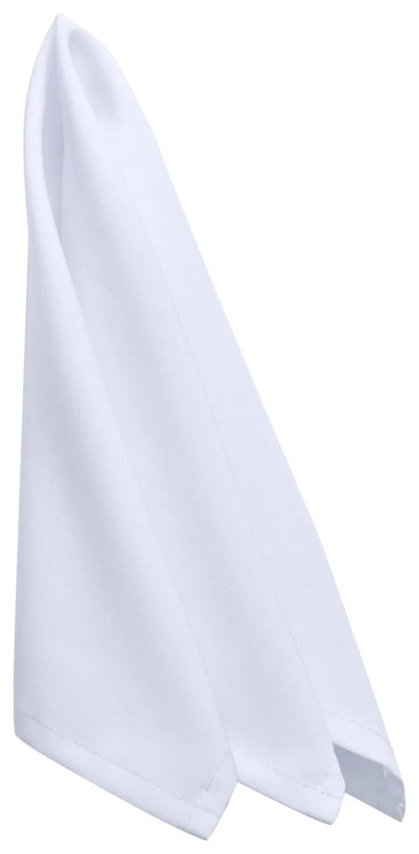 Салфетка Рондо голубовато-белая — светлый тон, мягкая текстура, лучший выбор для изысканных событий.