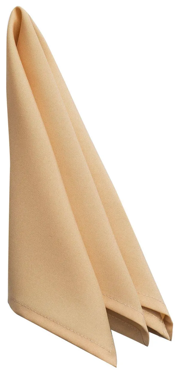 Салфетка Рондо золотистая — благородный оттенок и безупречная драпировка.