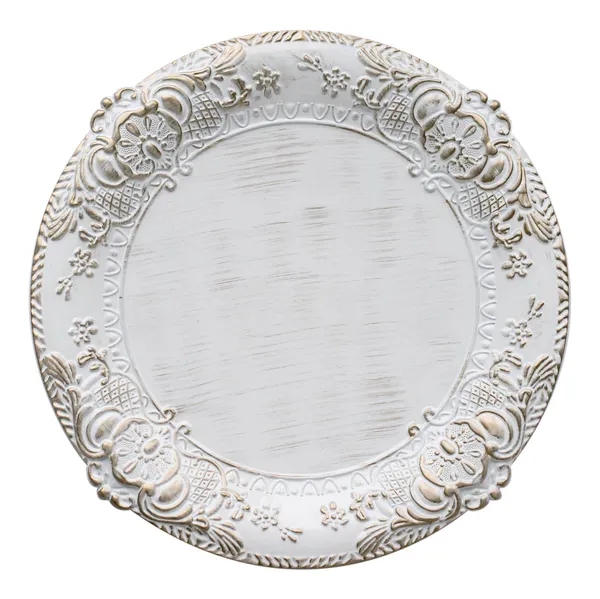 Тарелка ЭРДМАН подстановочная с ЗОЛОТОЙ патиной