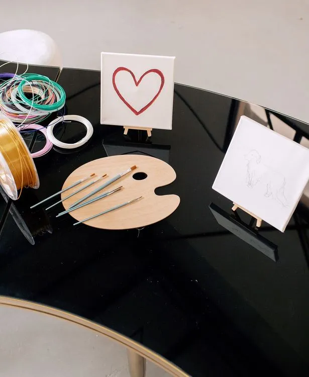 Черно-белые змейки с бархатными пуфами