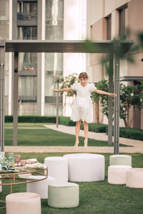 Детский сет за круглым столом