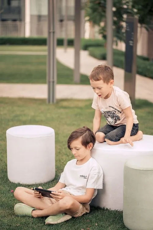 Детский сет за круглым столом