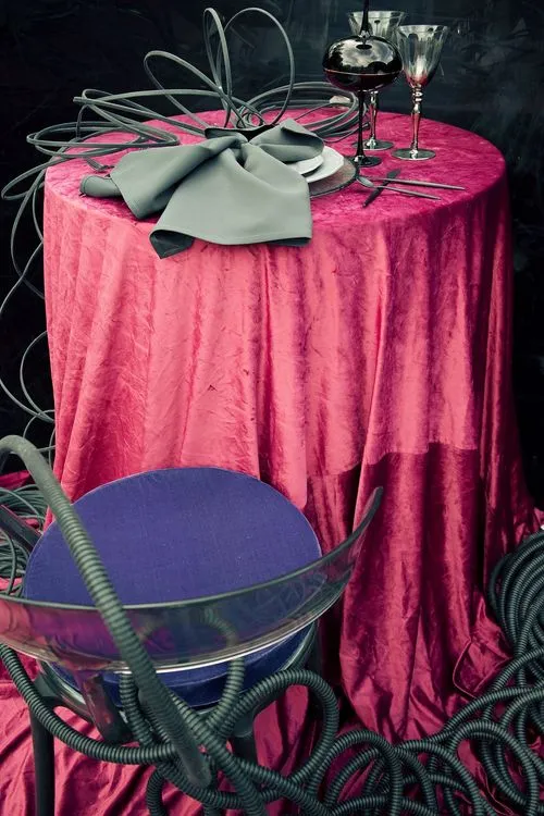 Дымчатый сет с лавандовым акцентом