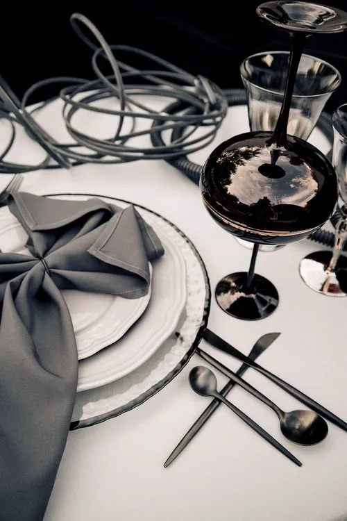 Дымчатый сет с лавандовым акцентом