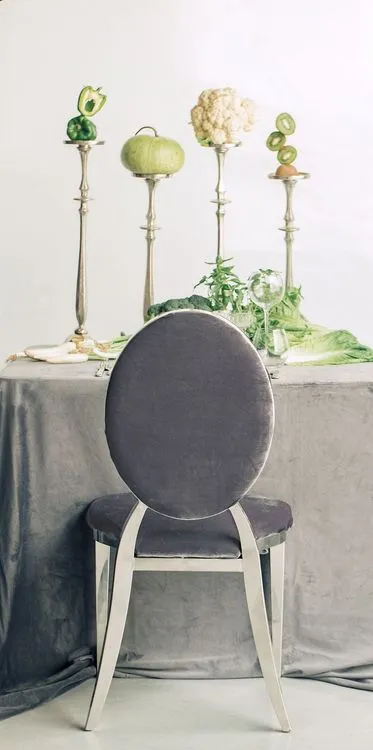 Серо-зеленый сет с овощами