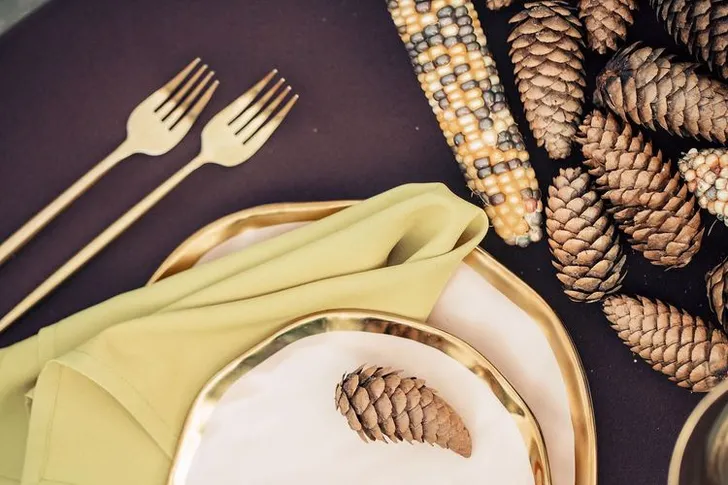 Шоколадный сет с шишками