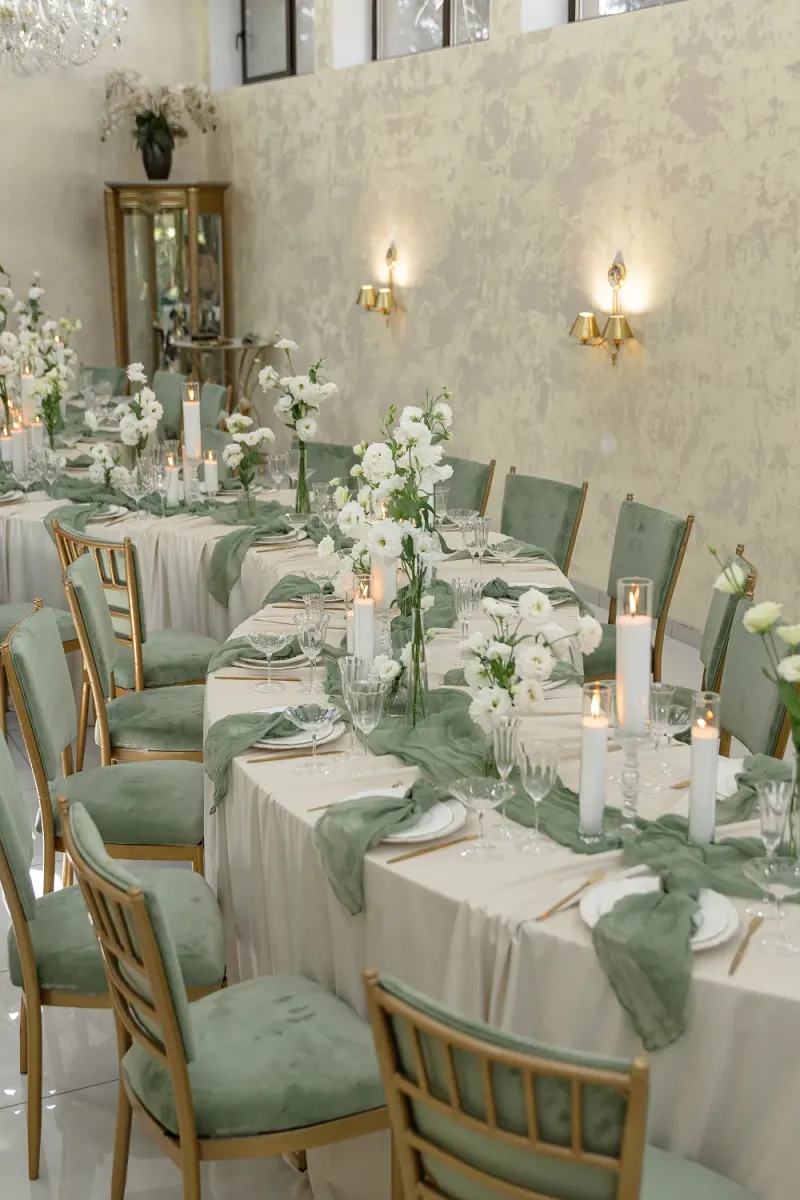 Стул Брэм папоротниковый с золотом