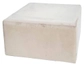 Пуф-куб большой АРНО бархатный бежевый